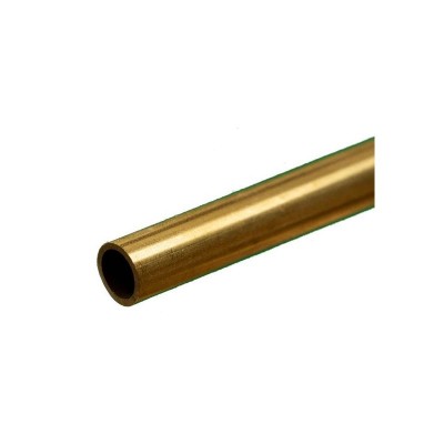 KSE8210 ROUND BRASS TUBE9/32 OD .029 WALL x 12" *5