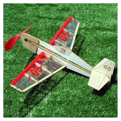 GUI4505 STUNT FLYER BOXED GLIDER-rubber power