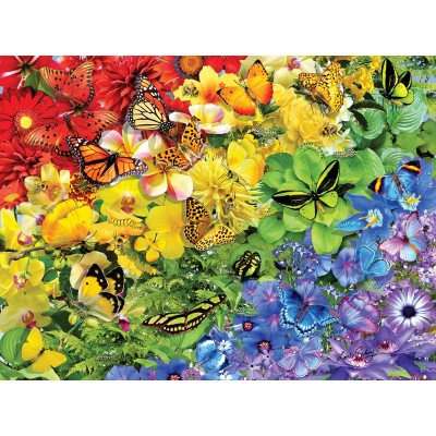 SUN35184 RAINBOW BUTTERFLIES, 1000, 24