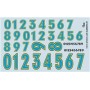 GOF11013 STOCK CAR NUMBER DECAL SHEET