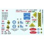 GOF11014 SERVICE TRUCKS DECAL SHEET