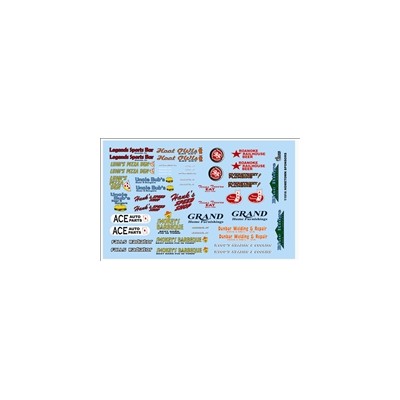 GOF11016 HOMETOWN SPONSORS DECAL SHEET