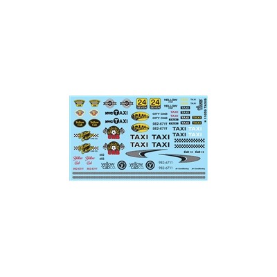 GOF11059 TAXIS DECALS