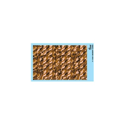 GOF11061 DESERT CAMOUFLAGE DECAL SHEET