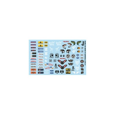 GOF11077 PICKUP TRUCK DECALS 1/24 & 1/25 *