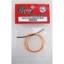 GOF16115 PLUG WIRES w boot, orange