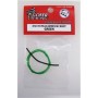 GOF16119 PLUG WIRES w boot, green