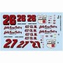 GOF12005 JUNIOR JOHNSON'S DECAL SHEET *