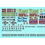 GOF11019 GASSERS RACING DECAL SHEET *