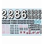 GOF11008 RACE DECAL SHEET *