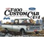 MOB1236 66 FORD F-100 CUSTOM CAB 4x4 1/25