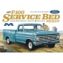 MOB1239 67 FORD F-100 SERVICE BED TRUCK 1/25