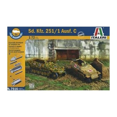 ITA7516 SD.KFZ.251/1 AUSF.D PERSONAL CARR 1/72