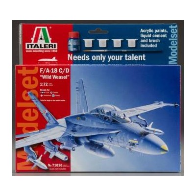 ITA71016 F/A-18 C/D WILD WEASEL 1/72 *