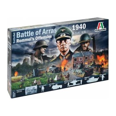 ITA6118 WWII BATTLE SET: 1940 BATTLE OF ARRAS 1/72 *