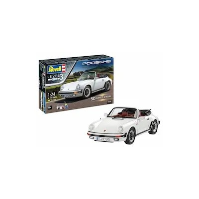 REV05646 911 G MODEL CABRIO, 50TH Anniv gift set, 1/24