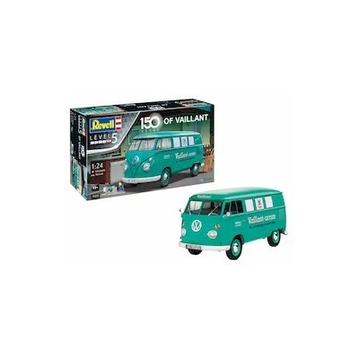 REV05648 VW T1 BUS, 150 Years of Vaillant gift set, 1/24