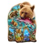 SUN97089 A BEAR IN THE WOODS, shape, 25