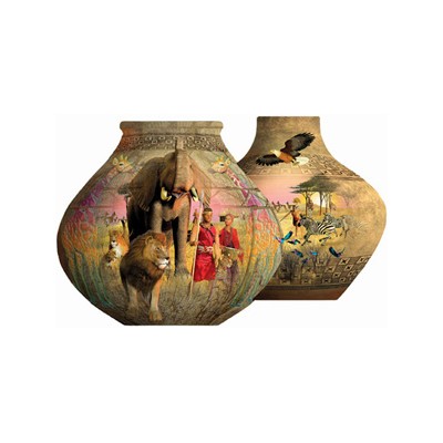 SUN95622 AFRICAN POTS, shape, 23