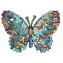 SUN97095 BIRDS, FLOWERS AND BUTERFLIES, shape, 25