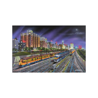 SUN21385 CHICAGO NIGHTS, 1000 pc, 08