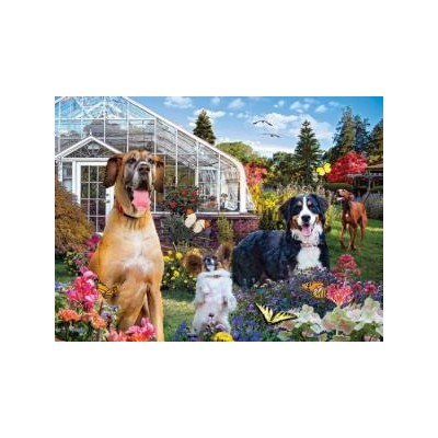 SUN72040 CONSERVATORY GARDEN CANINES, 1000, 23