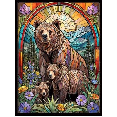 SUN71801 GRIZ FAMILY, 500, 25