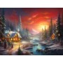 SUN27054 HOLIDAY SCENE, 500, 25