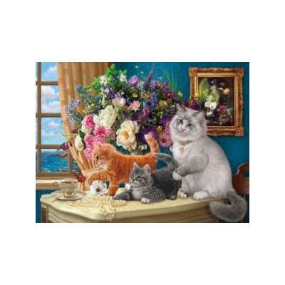 SUN42929 KITTEN TABLEAU, 500, 23