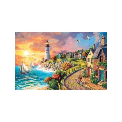 SUN42952 LIGHTHOUSE BY THE SEA, 550, 19
