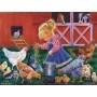 SUN35886 LITTLE FARM GIRL, 500, 18 *