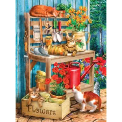 SUN23028 POTTING TABLE, 1000, 23