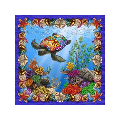 SUN77010 PSYCHEDELIC TURTLE, 500, 24