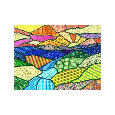SUN42310 QUILTED APPALACHIAN SUNSET, 500, 24