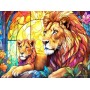 SUN73312 SG ZOO -LION FAMILY, 1000, 25