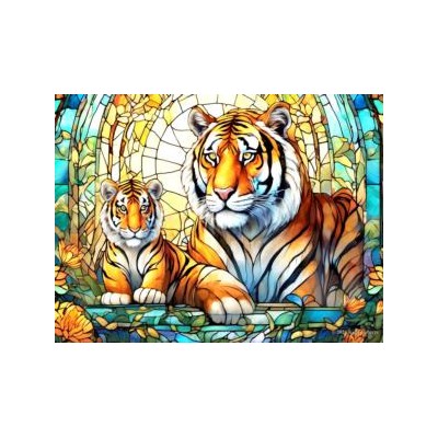 SUN73308 SG ZOO-TIGERS, 500, 25