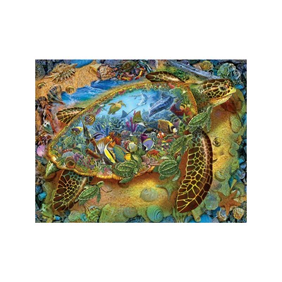 SUN39286 SEA TURTLE WORLD, 1000 pc, 11