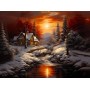 SUN77092 SERENITY IN THE WOODS, 1000, 25