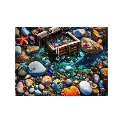 SUN71869 TURTLE TREASURE POOL, 1000, 25