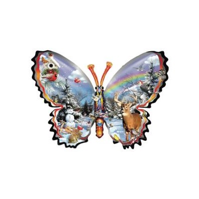 SUN97005 WINTER BUTTERFLY, shape, 25