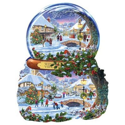 SUN97152 WINTER VILLAGE, shape, 18x