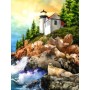 SUN28545 BASS HARBOR LIGHT STATION, 500, 24