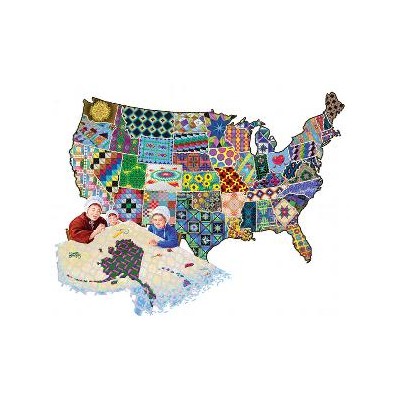 SUN95992 AMERICAN QUILT, shape, 15