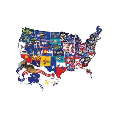 SUN95995 AMERICA THE BEAUTIFUL, shape, 23