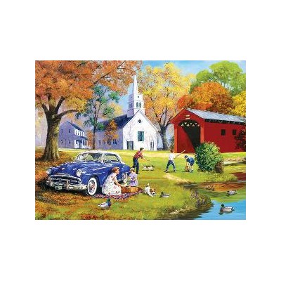 SUN13735 FAMILY TIME BY THE RIVER, 300, 22
