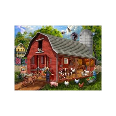 SUN23037 THE OLD RED BARN, 1000, 25