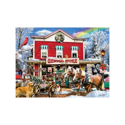 SUN35246 OLD GENERAL STORE WINTER, 1000