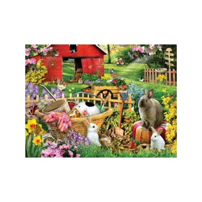 SUN35248 GARDEN BUNNIES, 500 22