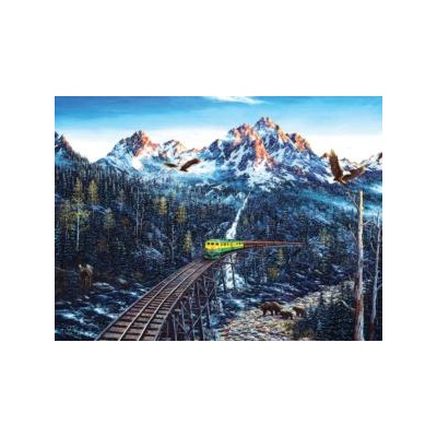 SUN36546 TRAIN AND EAGLE, 1000, 24