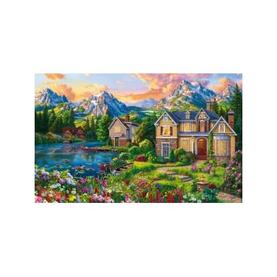 SUN42923 COZY LAKE HOUSE, 300, 24